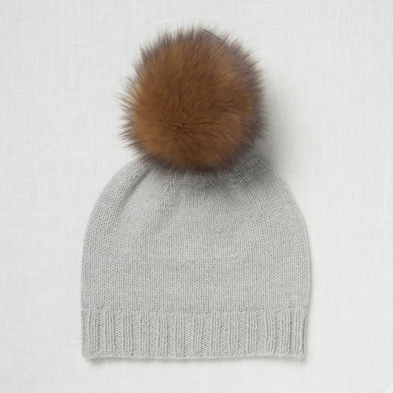 Lovafur Luxe Faux Fur Pom Camel Fox