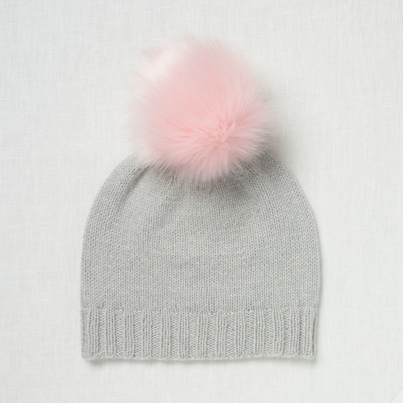 Lovafur Luxe Faux Fur Pom Rose Fox