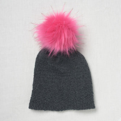 Lovafur Luxe Faux Fur Pom Pink Raccoon