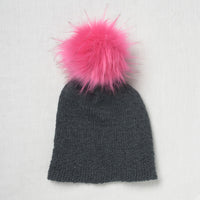 Lovafur Luxe Faux Fur Pom Luxe Pink Raccoon