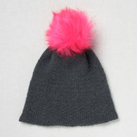 Lovafur Luxe Faux Fur Pom Luxe Hot Pink Fox