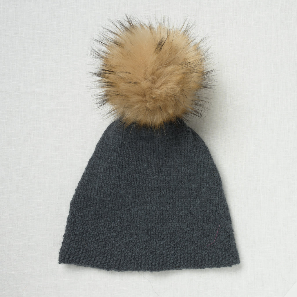 Lovafur Luxe Faux Fur Pom Peanut Raccoon