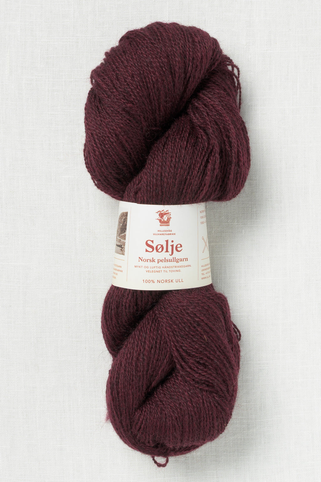 Hillesvåg Sølje 2131 Burgundy Purple