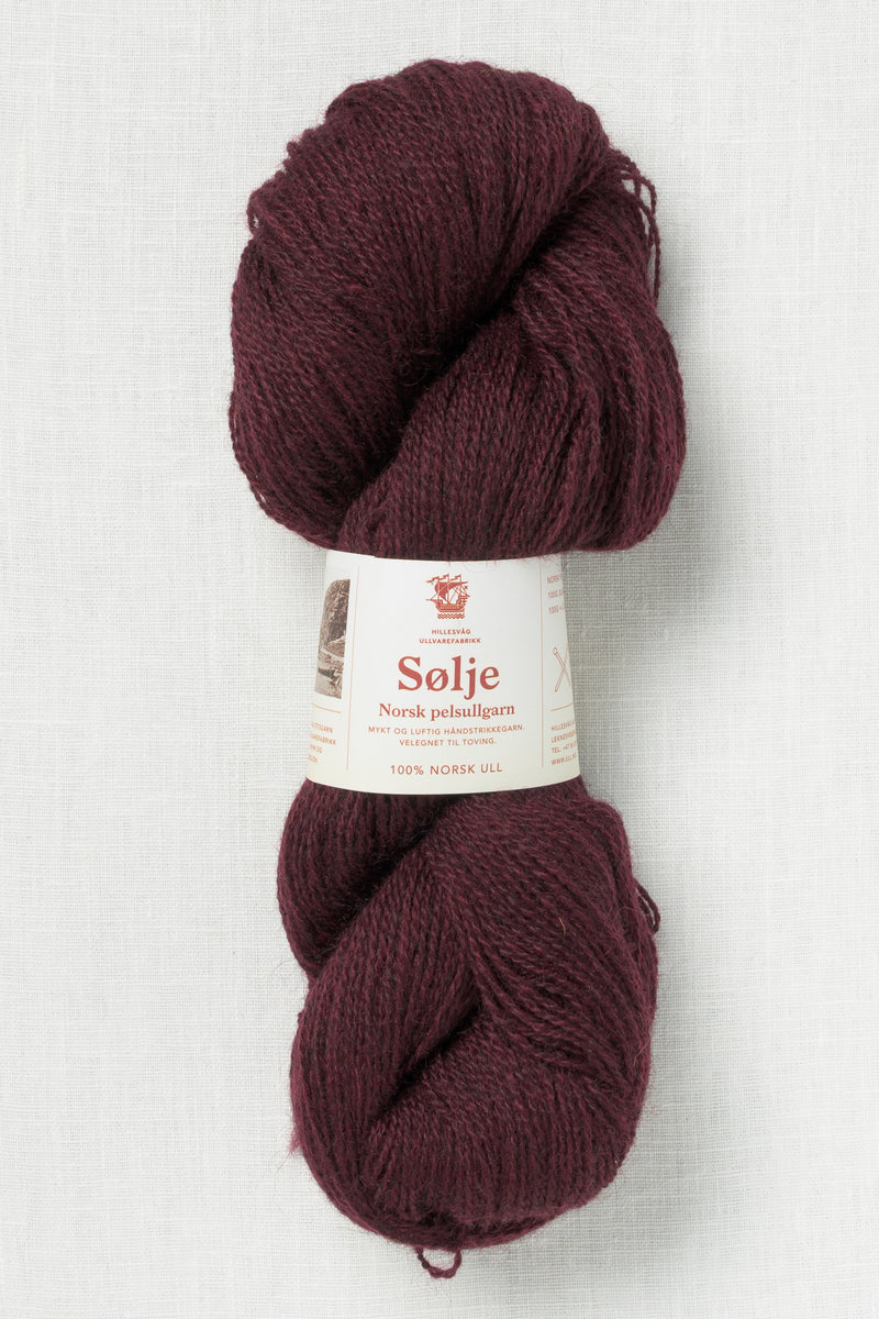 Hillesvåg Sølje 2131 Burgundy Purple