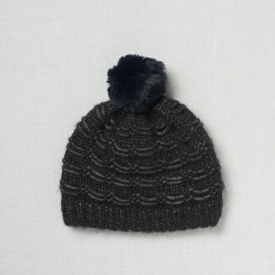 Lovafur Luxe Faux Fur Baby Pom Dark Blue Rex