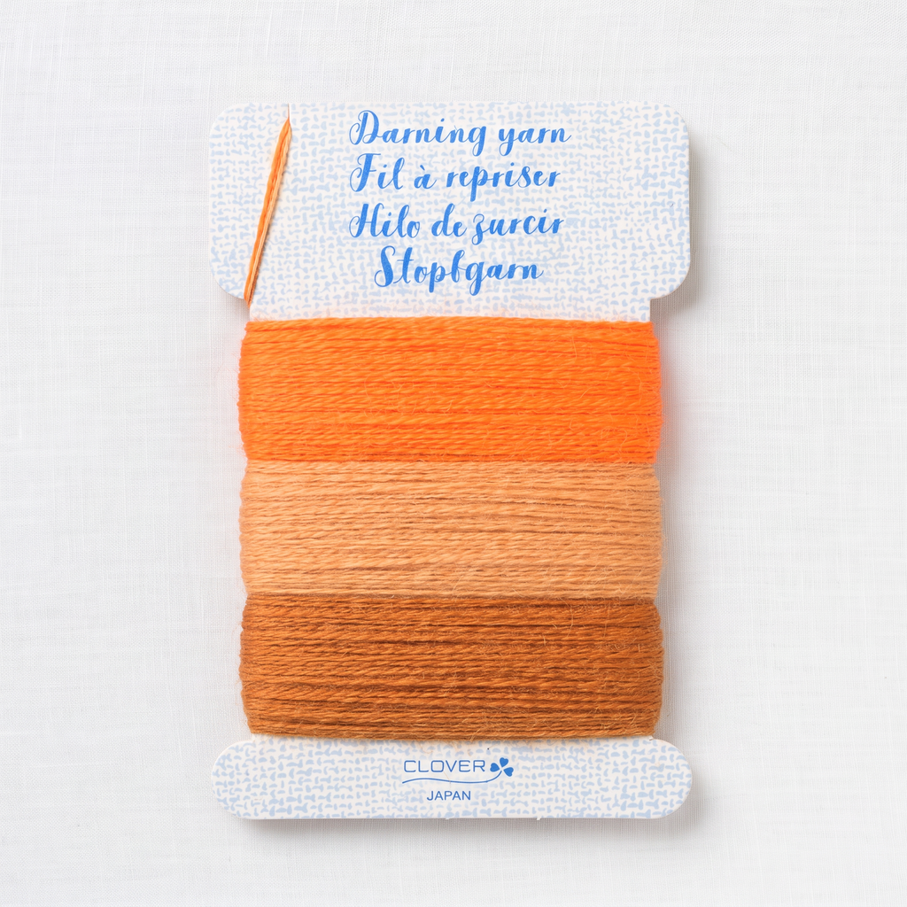Clover Darning Yarn Orange