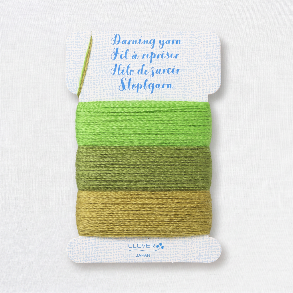 Clover Darning Yarn Green