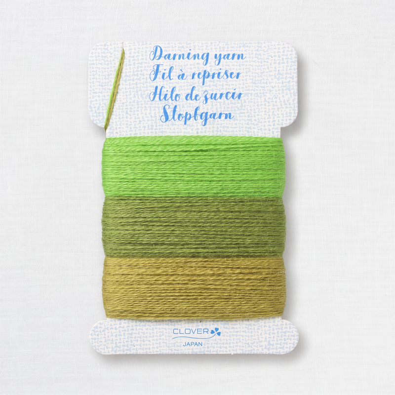 Clover Darning Yarn Green
