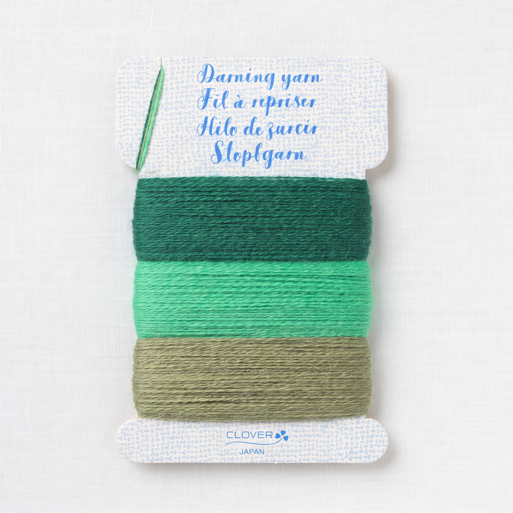 Clover Darning Yarn Emerald