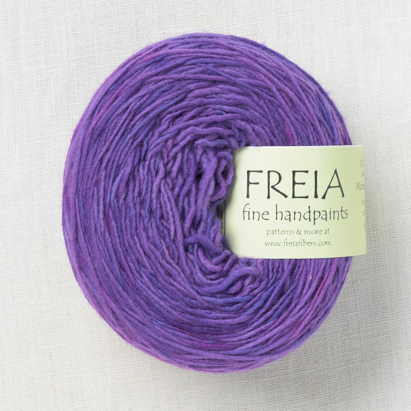Freia Fingering Shawl Ball Amethyst Semi-Solid
