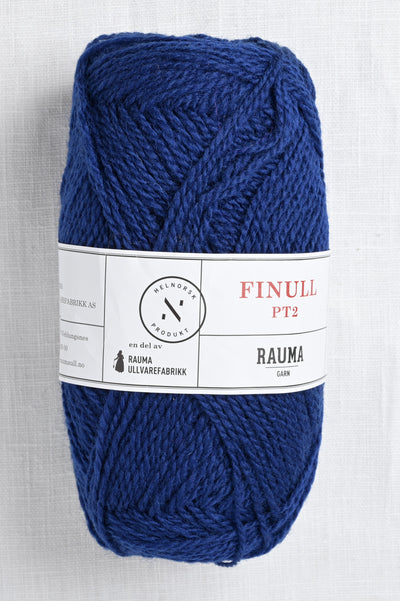 Rauma Finullgarn 0482 Deep Royal Blue