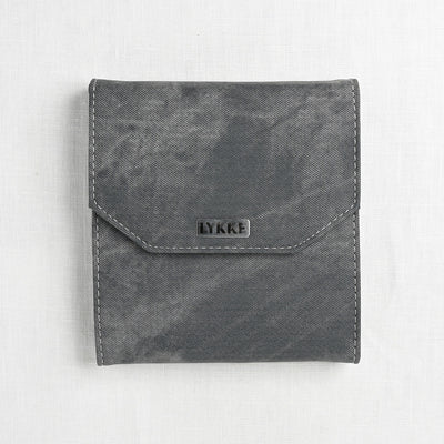 Lykke Driftwood 6" Crochet Hook Set, Grey Denim Case