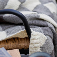 Checker Board Trellis Blanket