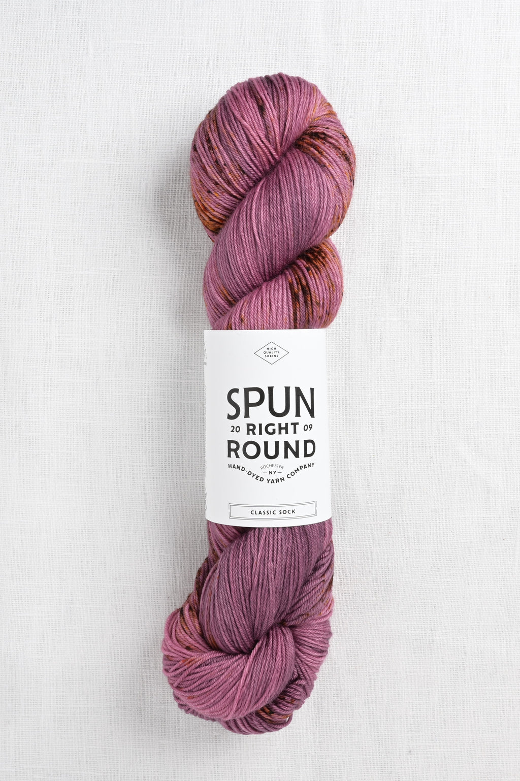 Spun Right Round Squish DK Plum Drunk Wool and Company