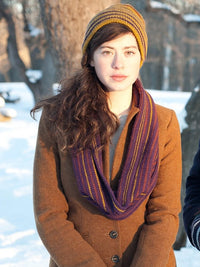 Striped Cowl