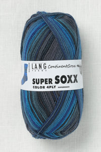 Lang Yarns Super Soxx Color 406 Antarctica