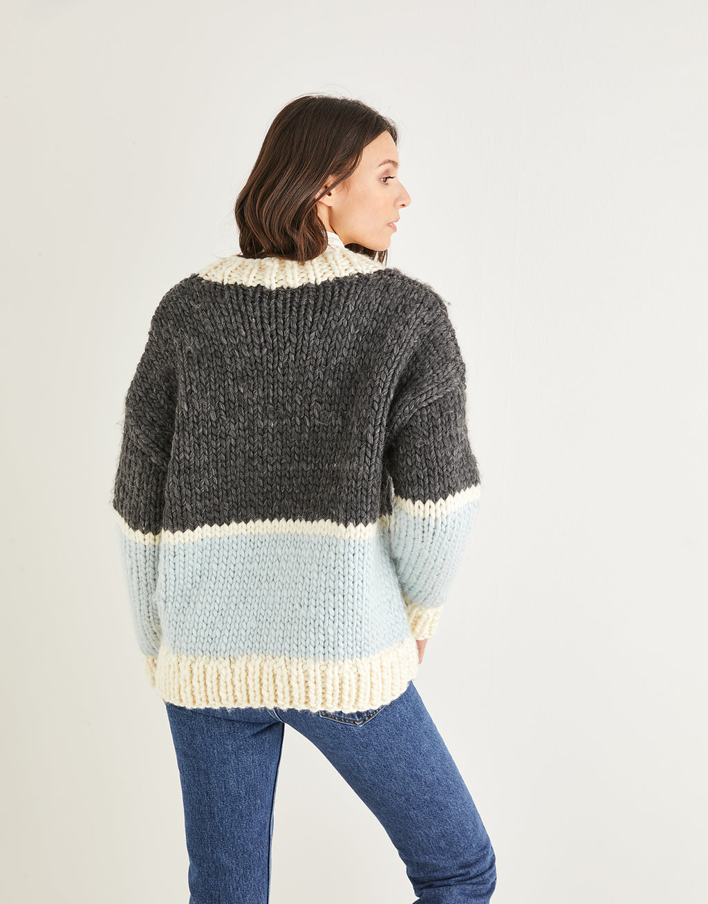 Colourblock Sweater 10184