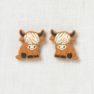 Fox & Pine Stitch Stoppers, Highland Cow