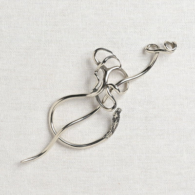 JUL Designs Wild Grape Tendril Shawl Pin