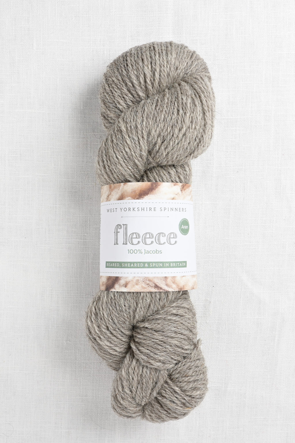 WYS Fleece 100% Jacobs Aran 005 Light Grey (Undyed)
