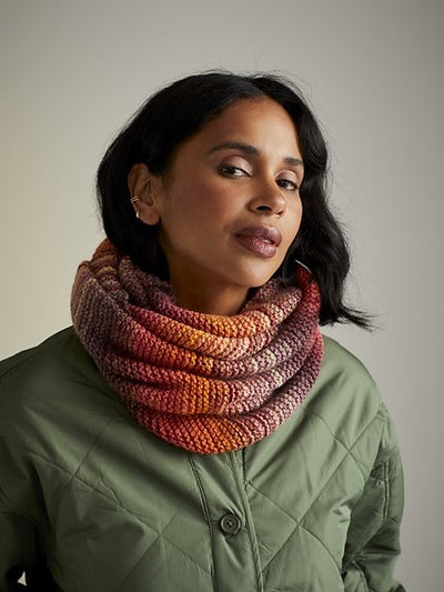 10729 Sunset Stroll Snood by Sirdar