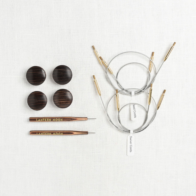 Lantern Moon Heritage 4" Interchangeable Circular Needle Set US 3-8