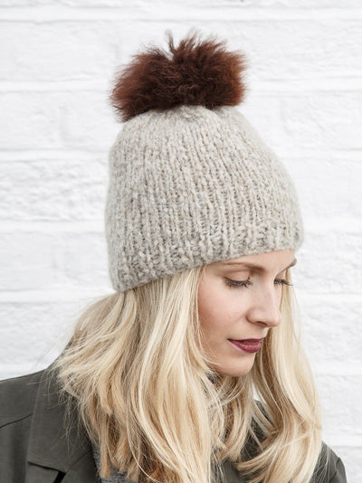 Stocking Stitch Beanie