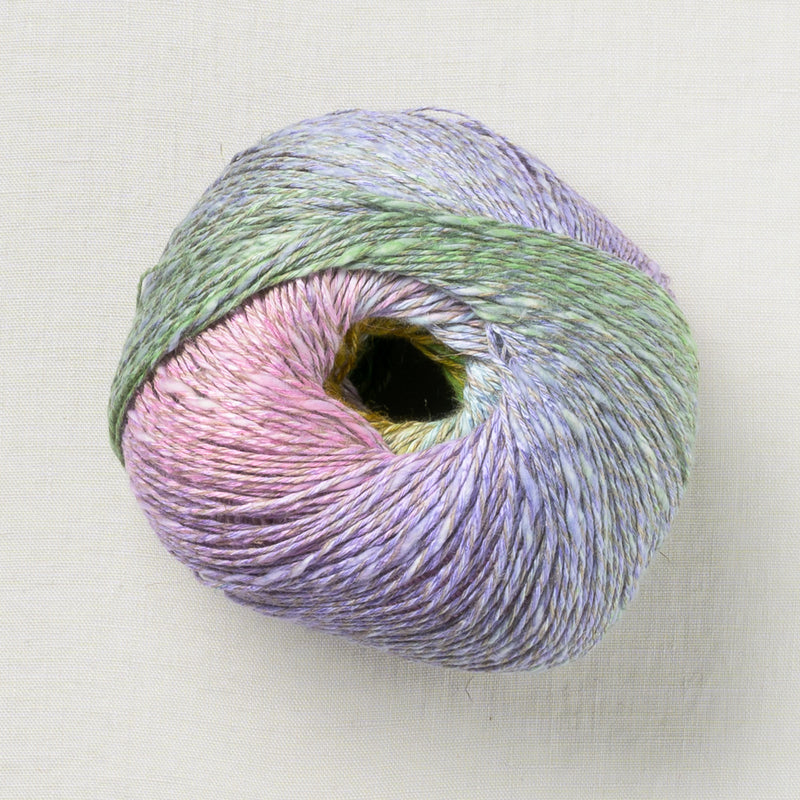 Lang Yarns Linello 117 Green, Light Blue, Ochre