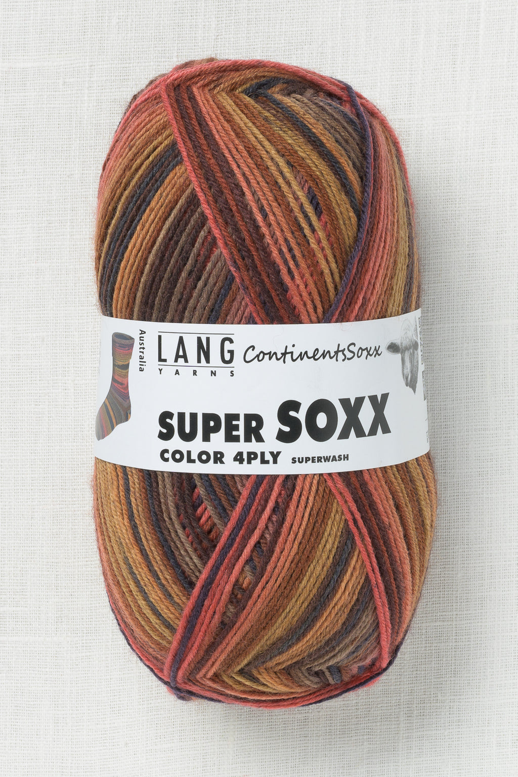 Lang Yarns Super Soxx Color 404 Australia