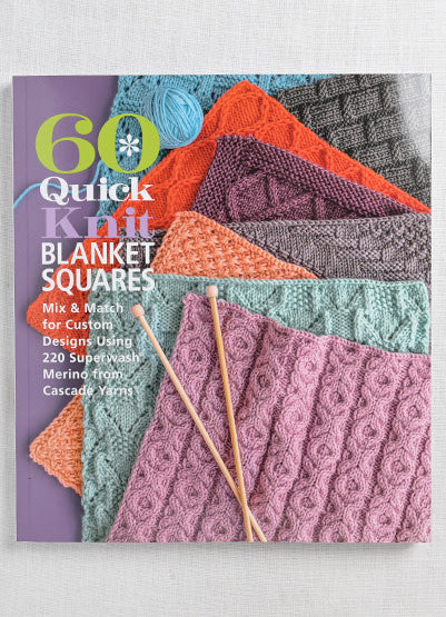 Cascade Yarns 60 Quick Knit Blanket Squares