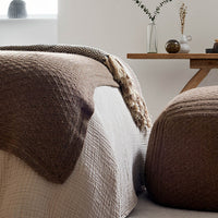 Diamond Bed Runner & Pouffe