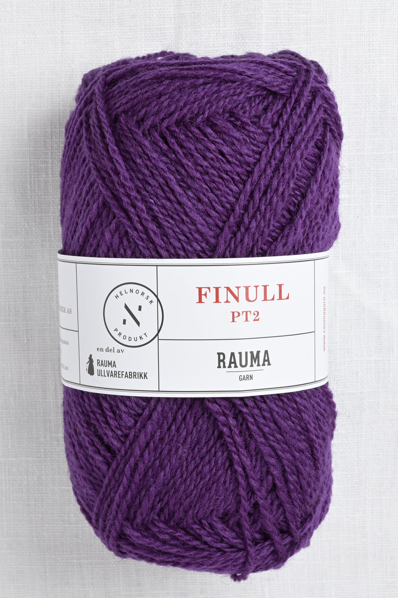Rauma Finullgarn 442 Dark Royal Purple