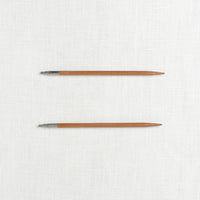 ChiaoGoo SPIN Bamboo 4" Interchangeable Needle Set, Complete, US 2-15