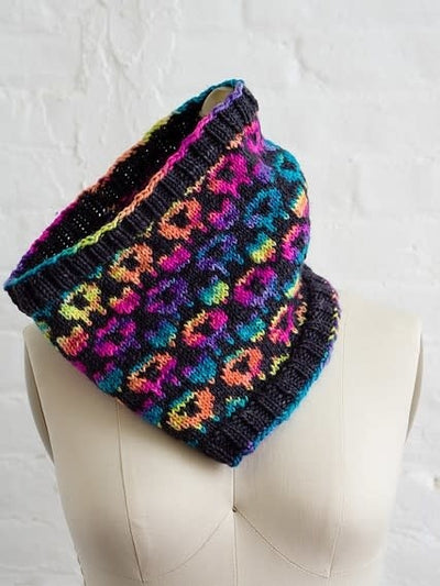 Psychedelic Sheep Hat + Cowl