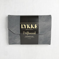 Lykke Driftwood 5" Interchangeable Circular Needle Set, Grey Denim Case