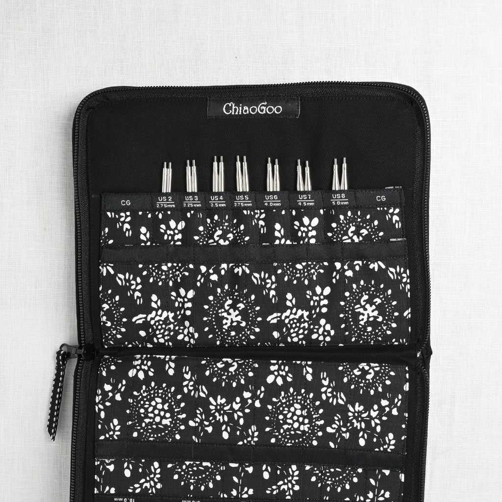 ChiaoGoo TWIST MINI Interchangeable Set (black bag) — Loop Knitting