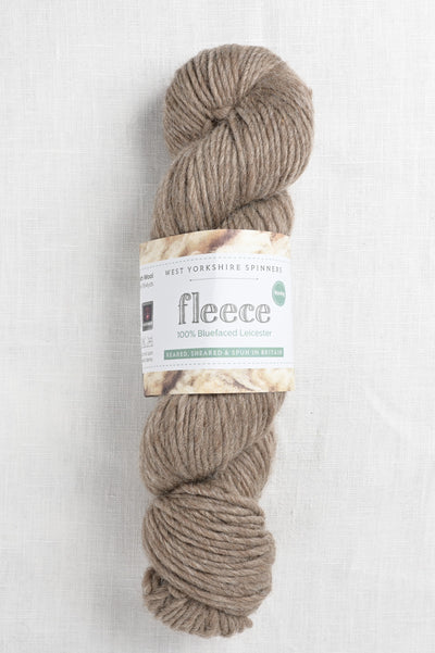 WYS Fleece Bluefaced Leicester Roving 002 Light Brown