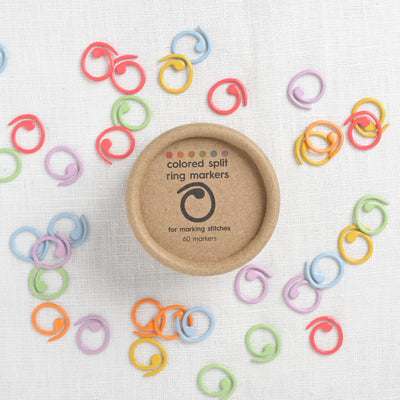 Cocoknits Colored Split Ring Markers, 60 ct.