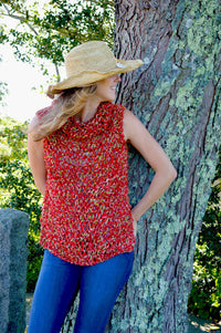 Wildflower Peasant Tunic