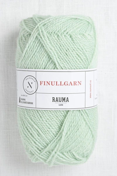 Rauma Finullgarn 4106 Very Light Green