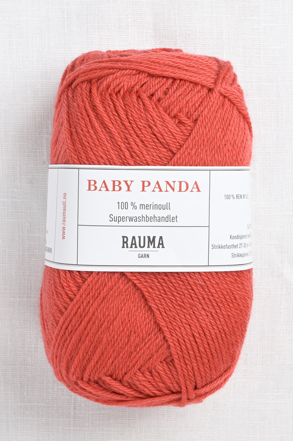 Rauma Baby Panda 157 Papaya