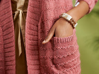 Celeste Textured Long Cardigan