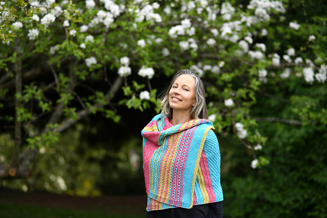 Pure Happiness Wrap by Ethel Weinberg