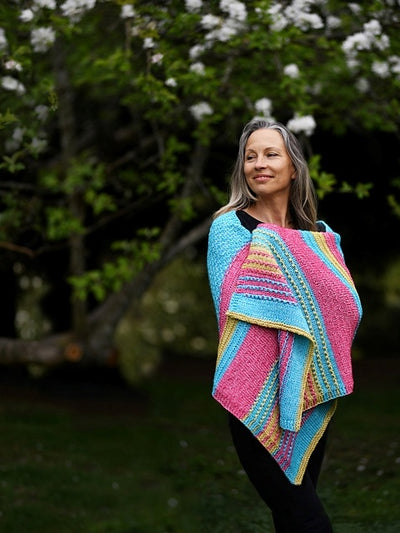 Pure Happiness Wrap by Ethel Weinberg