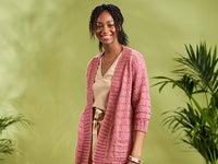 Celeste Textured Long Cardigan