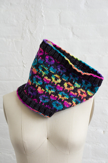 Psychedelic Sheep Hat + Cowl