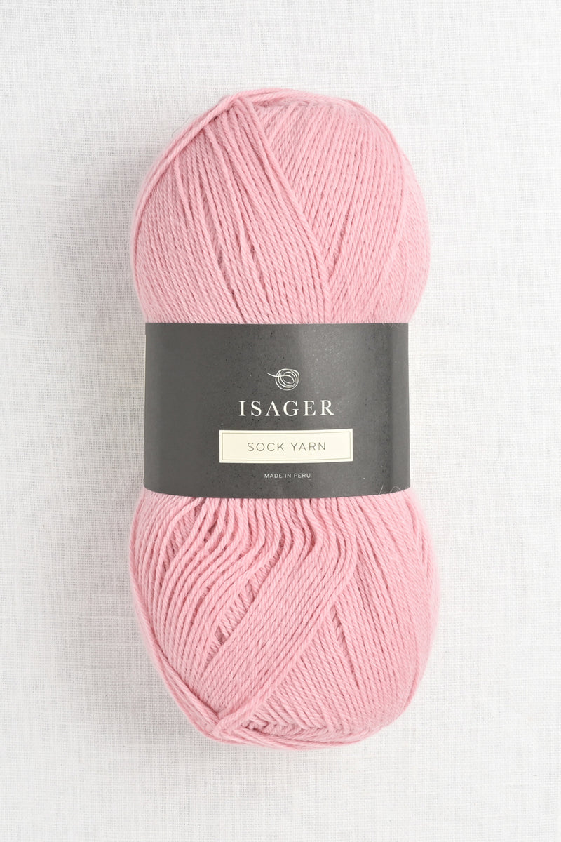 Isager Sock Yarn 61 Rose 100g