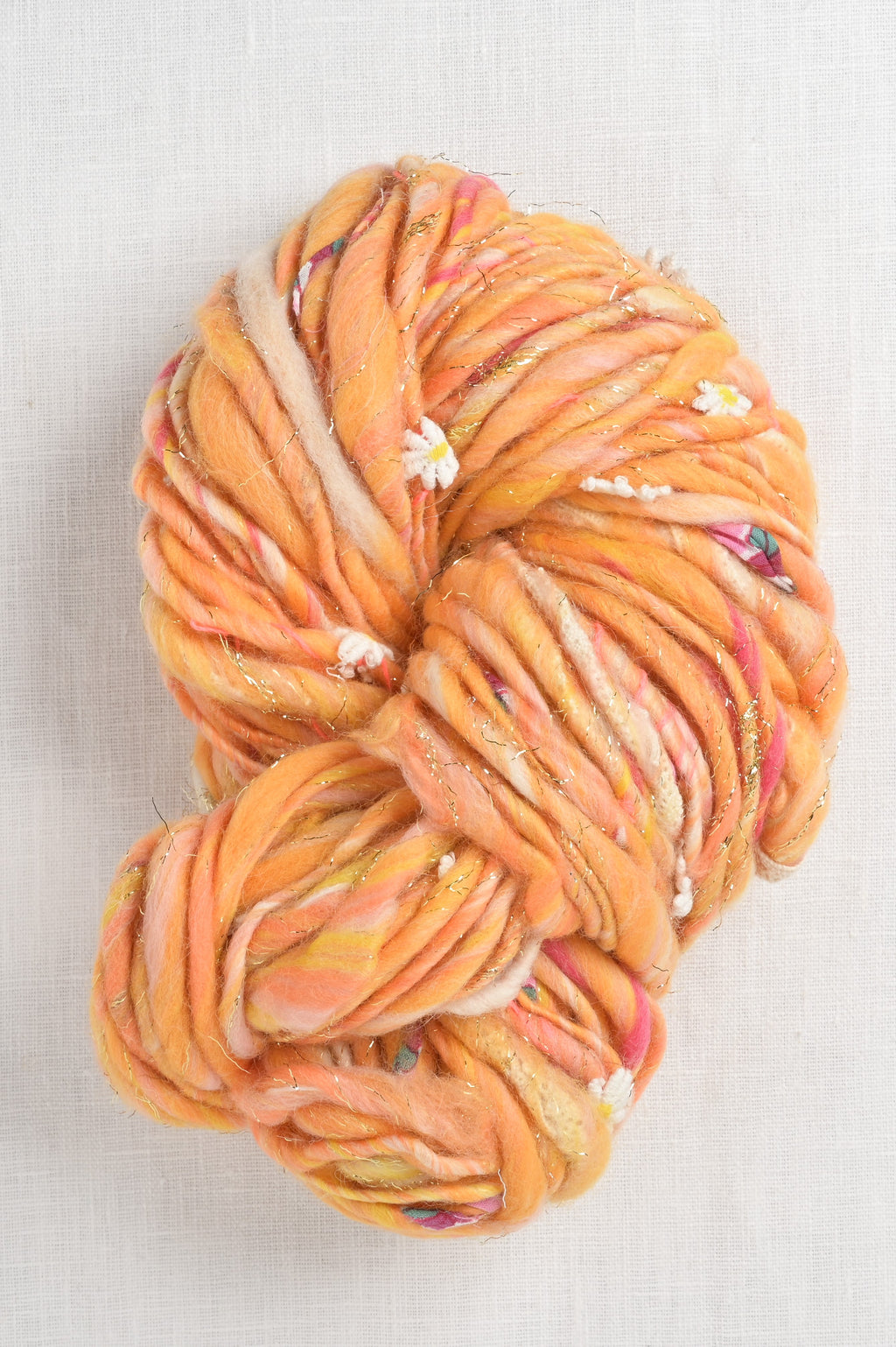 Knit Collage Daisy Chain Sweet Papaya