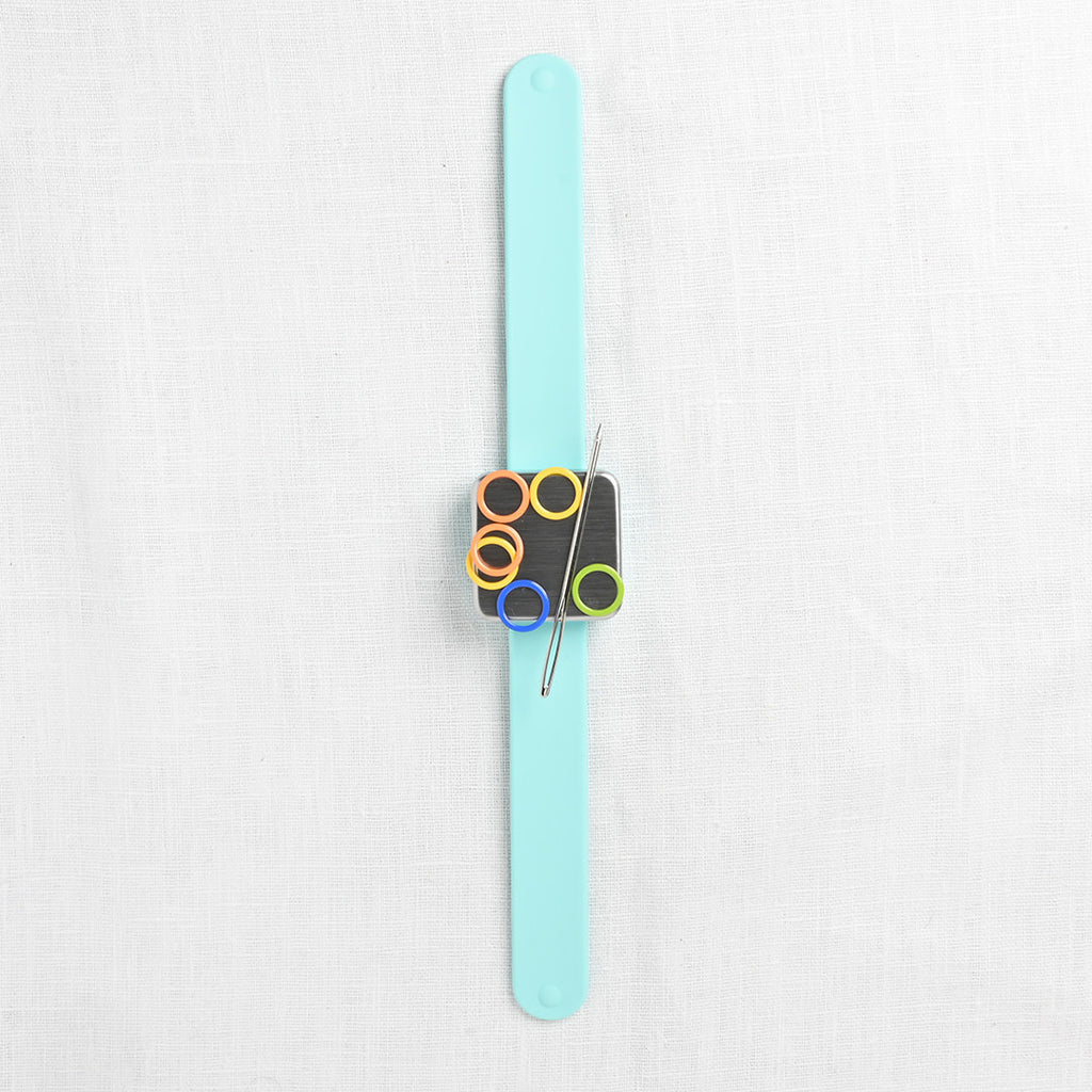 Cocoknits Maker's Keep, Magnetic Knitter's Bracelet, Duck Egg