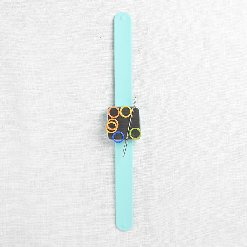 Cocoknits Maker's Keep, Magnetic Knitter's Bracelet, Duck Egg